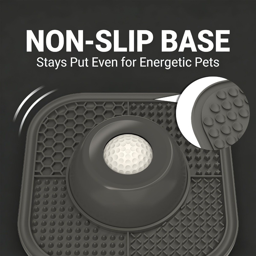 Health Wellness Product - Silicone Pet Lick Bowl Interactive Non-Slip