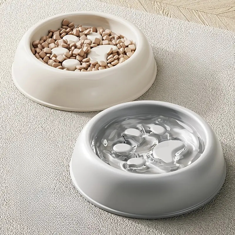 Paw Print Slow Feeder Bowls fo - Health Wellness Product ulasan dan harga