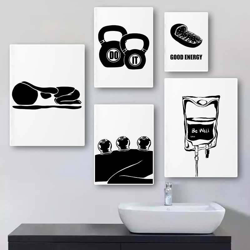 Therapy Mental Health Minimali - Health Wellness Poster ulasan dan harga