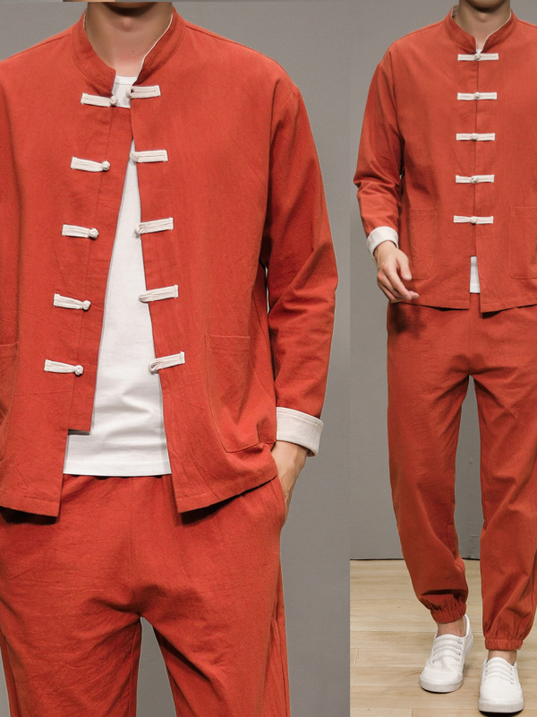 Chinese Style Cotton Linen Tan - Health & Wellness Gordon Edlin ulasan dan harga