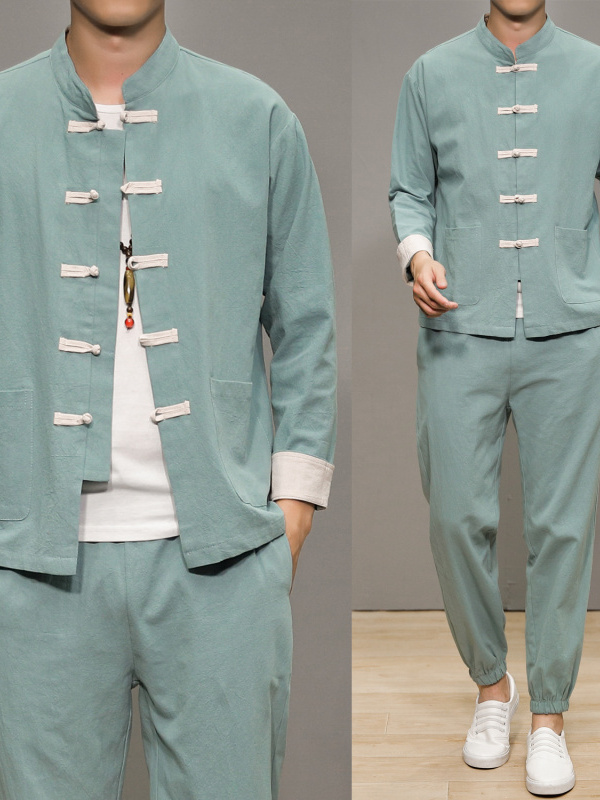 Chinese Style Cotton Linen Tan - Health & Wellness Gordon Edlin ulasan dan harga