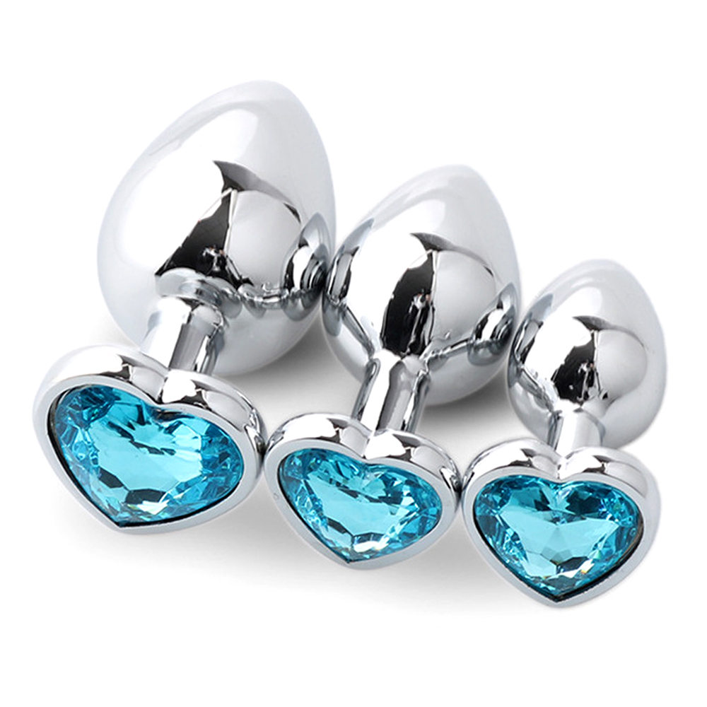 3PCS Metal Anal Plugs for Coup - Health Wellness Product ulasan dan harga