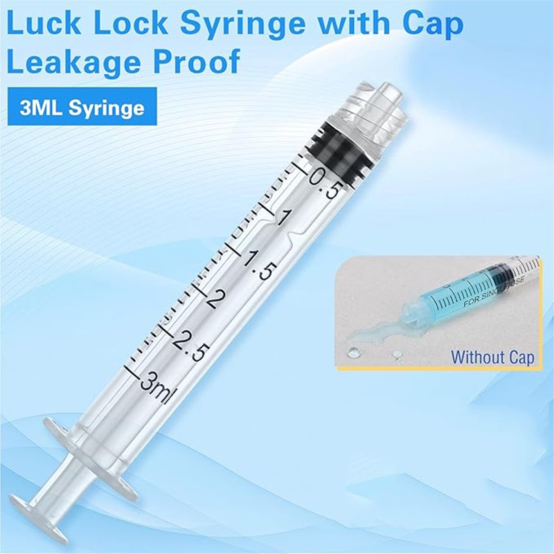 3ml 20 50 100Pcs Luer Lock Lab - Health Wellness Product ulasan dan harga
